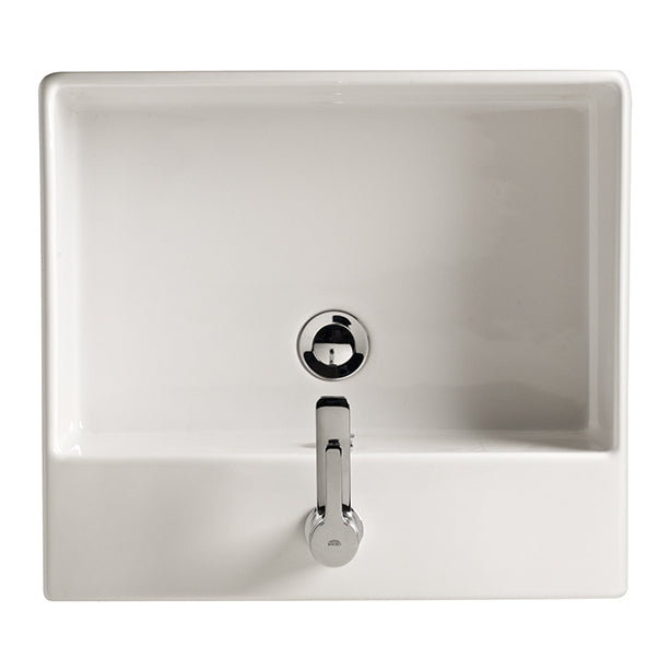 American Standard Heron Above Counter Basin — White, Ceramic
