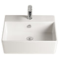 American Standard Heron Above Counter Basin — White, Ceramic