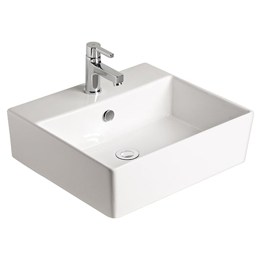 American Standard Heron Above Counter Basin — White, Ceramic