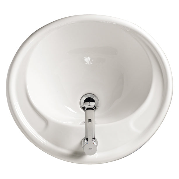 Studio Semi Recessed Basin with Fixing Kit