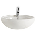 Studio Semi Recessed Basin with Fixing Kit