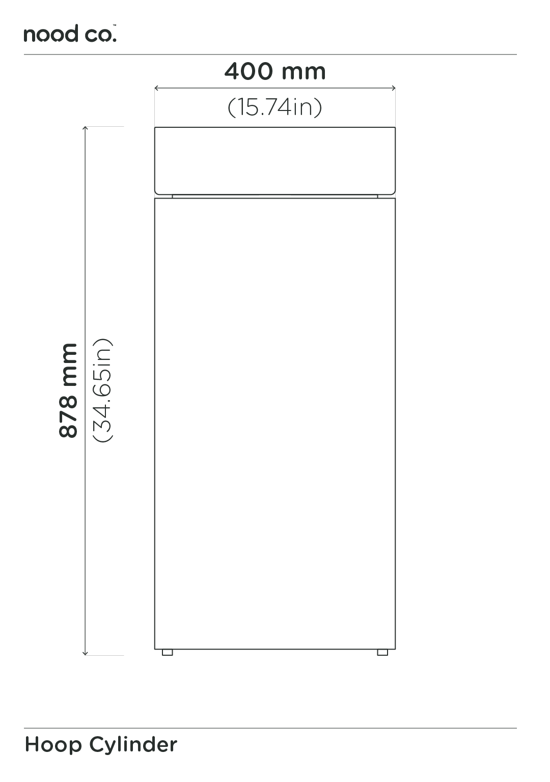 Cylinder - Hoop Basin (Musk)