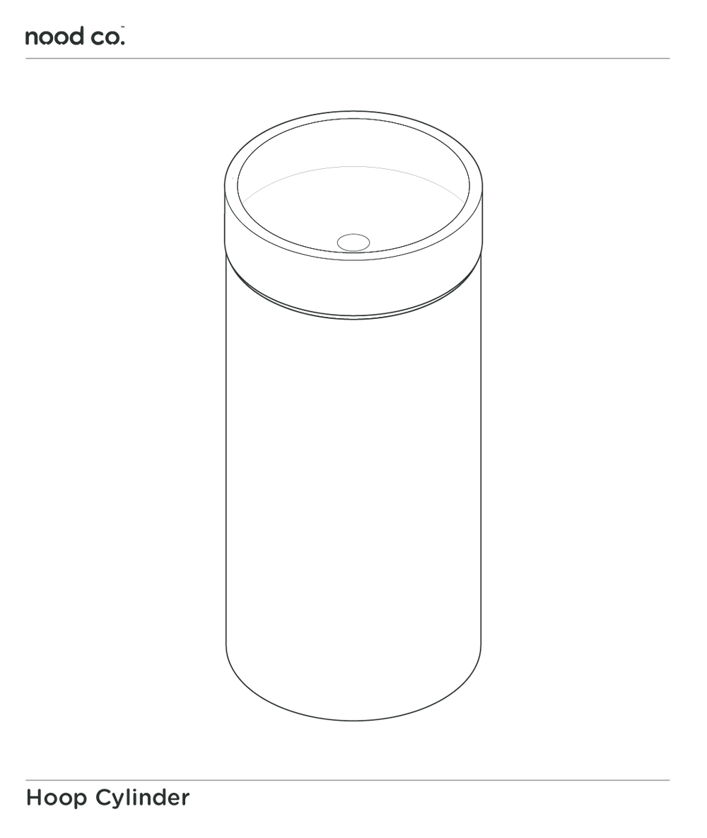Cylinder - Hoop Basin (Sage)