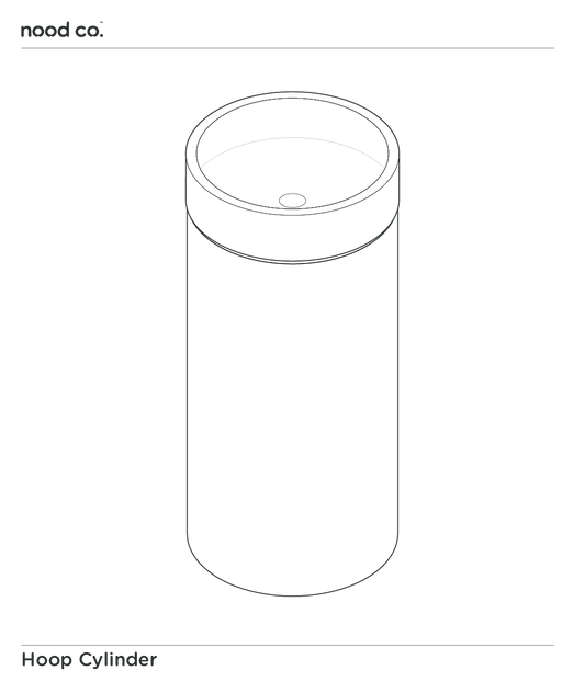 Cylinder - Hoop Basin (Powder Blue)