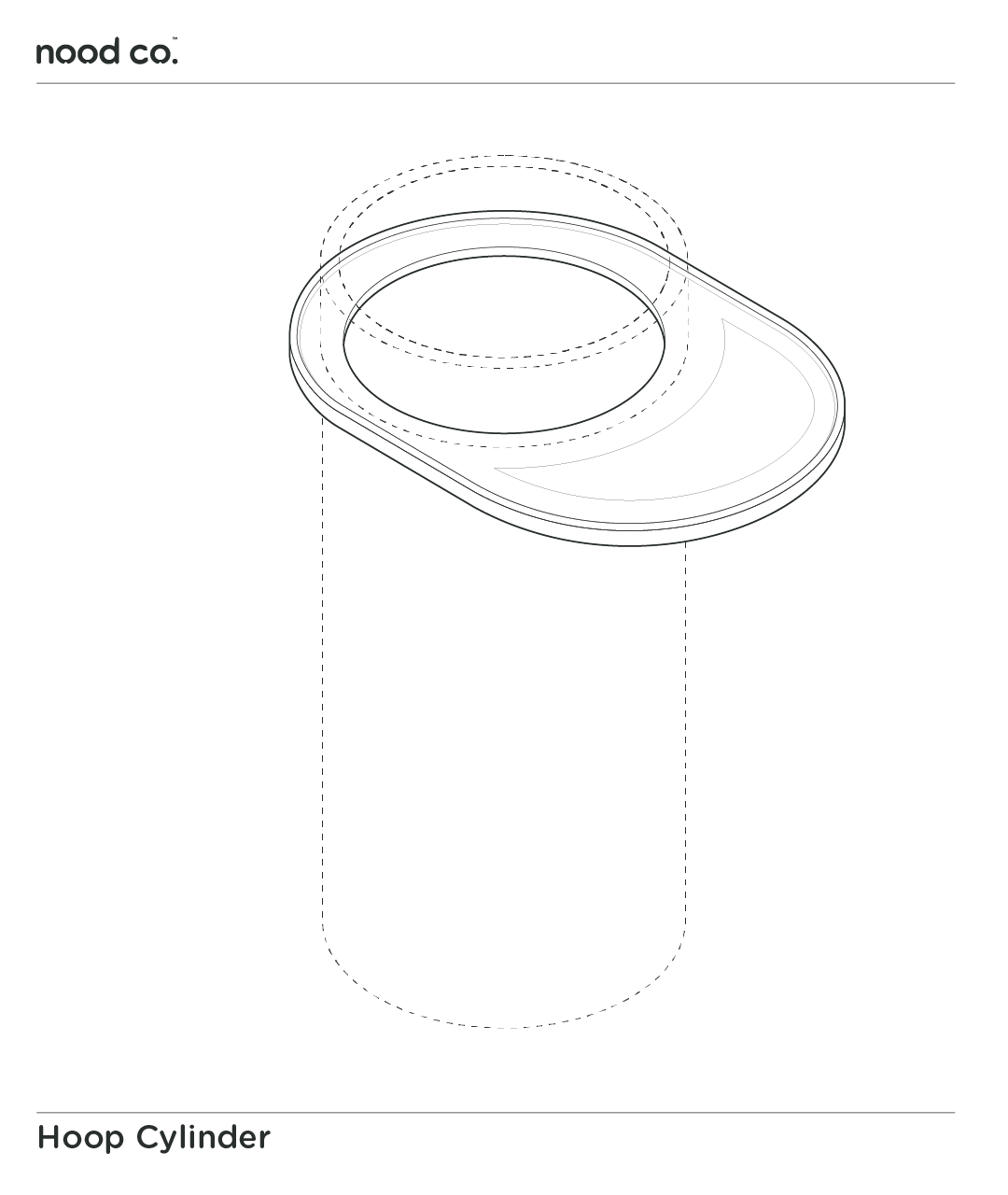 Cylinder - Hoop Basin (Mint)
