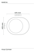 Cylinder - Hoop Basin (Mint)