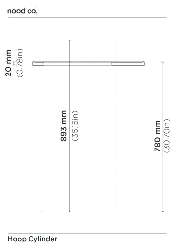 Cylinder - Hoop Basin (Sage)