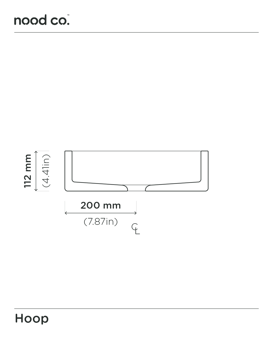 Hoop Basin (Slate)