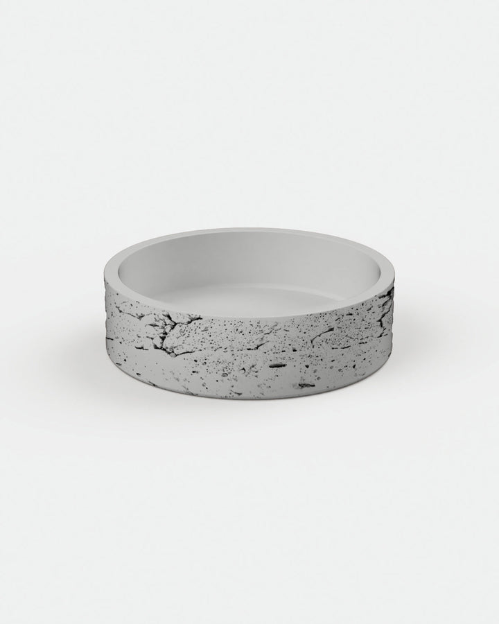 Hoop Raw Basin (Ivory)