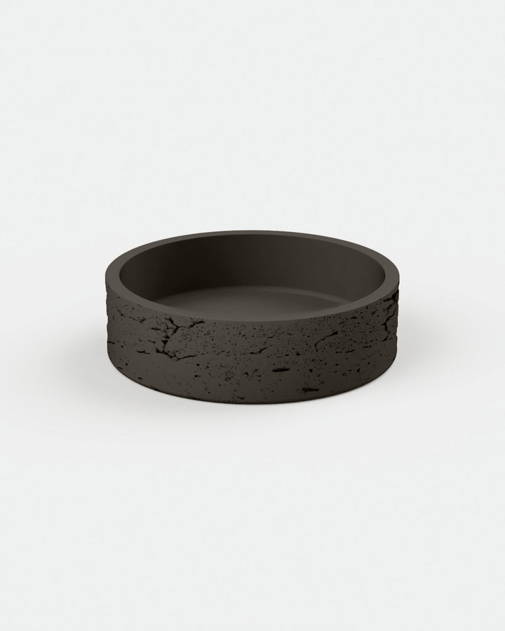 Hoop Raw Basin (Mid Tone Grey)