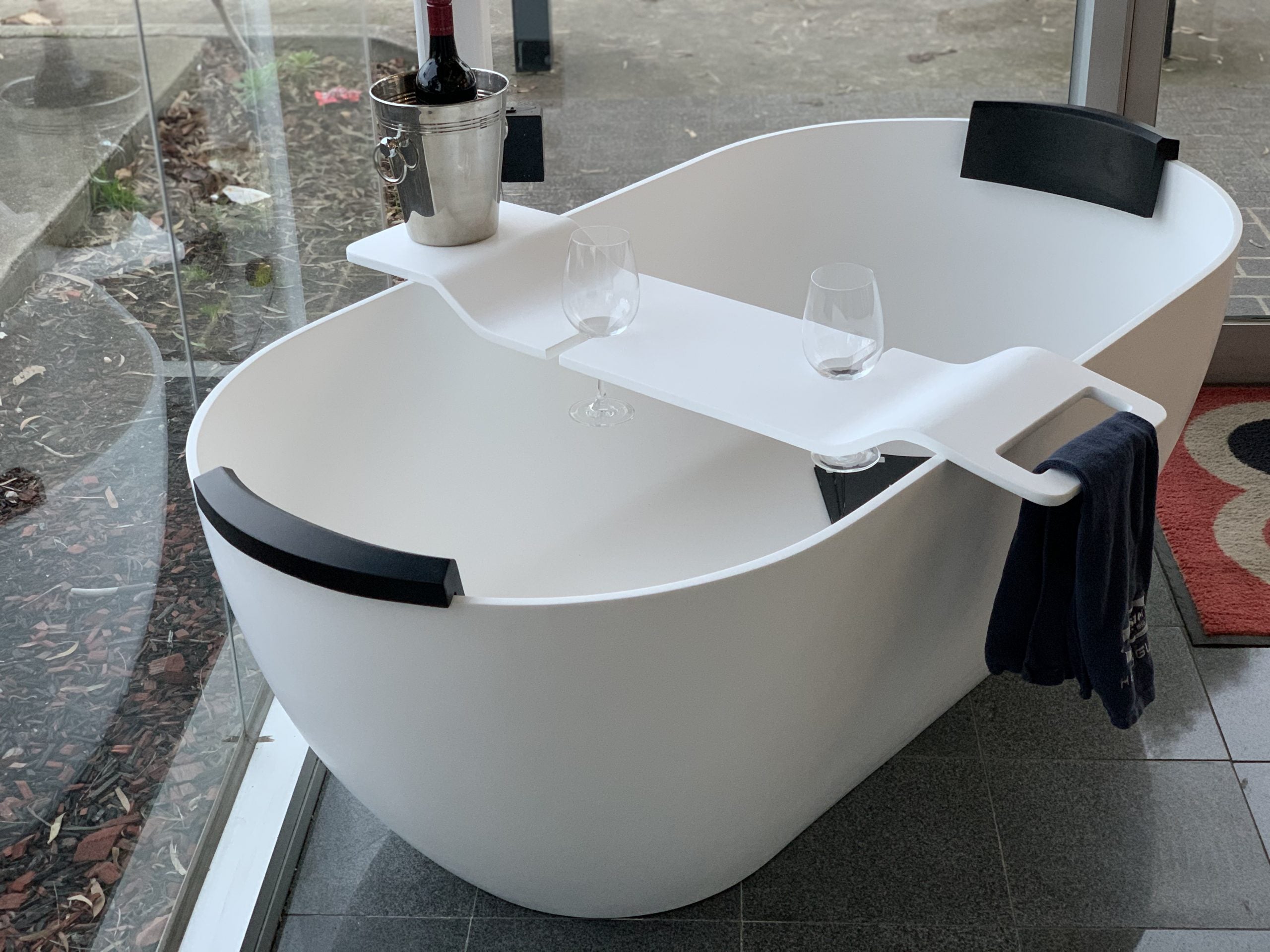 Solid Surface Bath Caddie