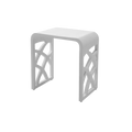 Ivy Solid Surface Shower Stool IS4027W