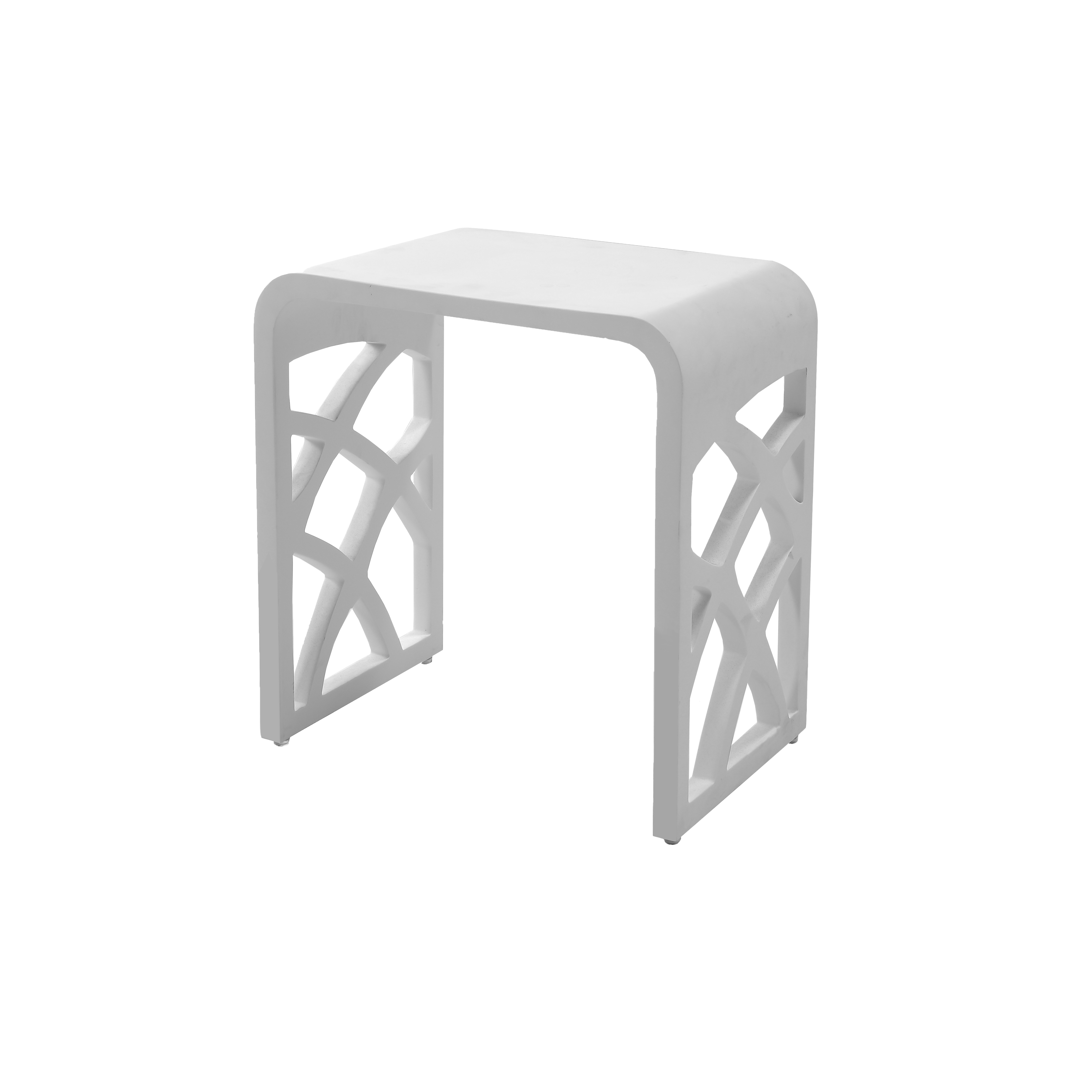 Ivy Solid Surface Shower Stool IS4027W