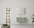 Kingsley Federation Wall Hung PVC Cabinet Oak Grey