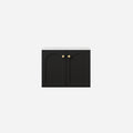 Chester Federation wall hung PVC Cabinet Matte Black