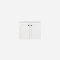 Chester Federation wall hung PVC Cabinet Matte White