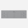 Chester Federation wall hung PVC Cabinet Grey