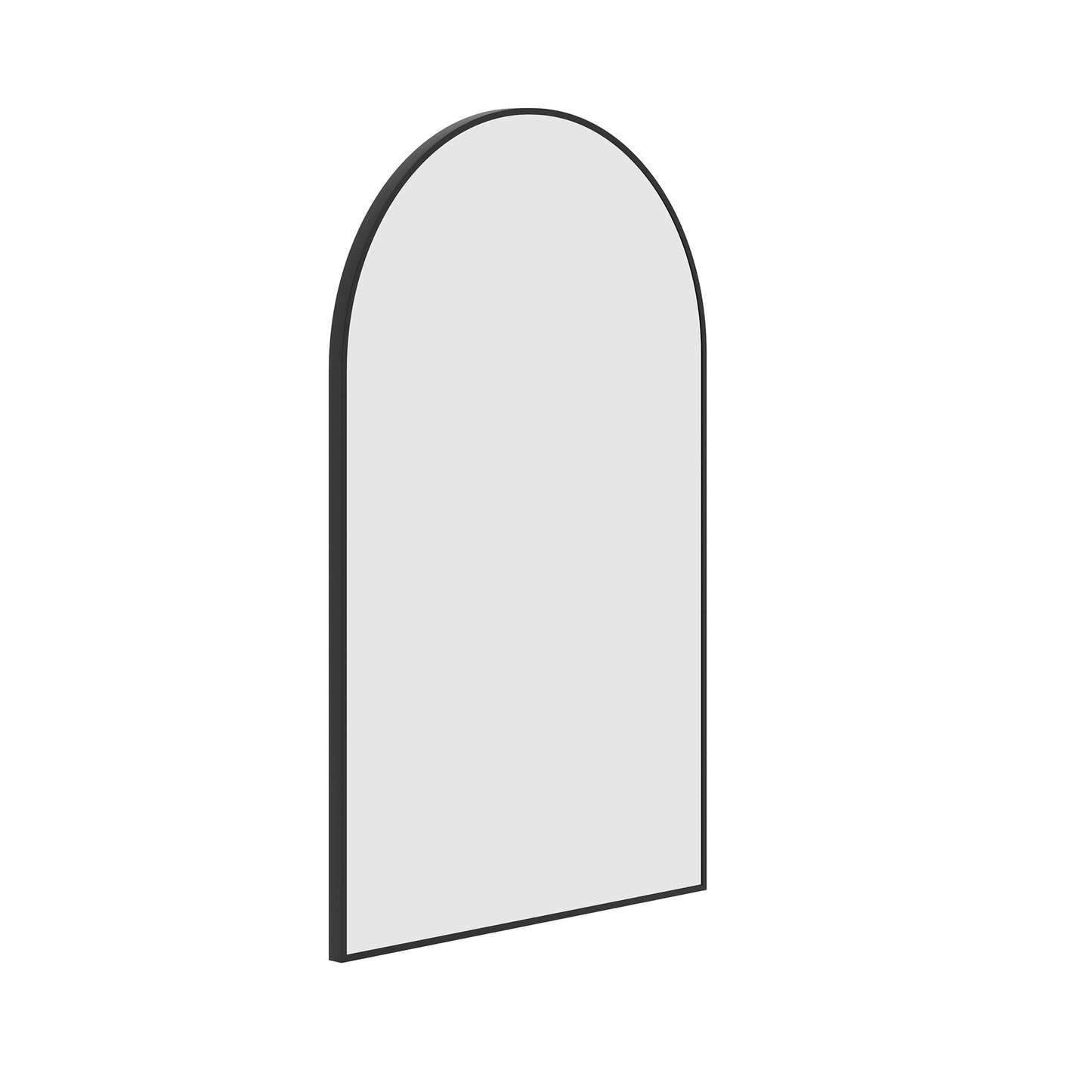 JC5080B Arch Black Framed Mirror