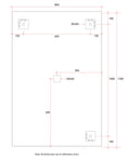 JS1280HN Rectangle Polished Edge Mirror