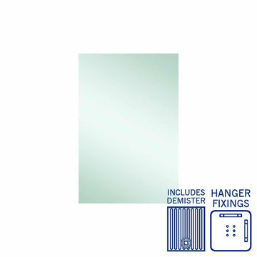 JS6090HND Rectangle Polished Edge Mirror with Demister
