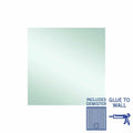 JS9090GTD Rectangle Polished Edge Mirror with Demister