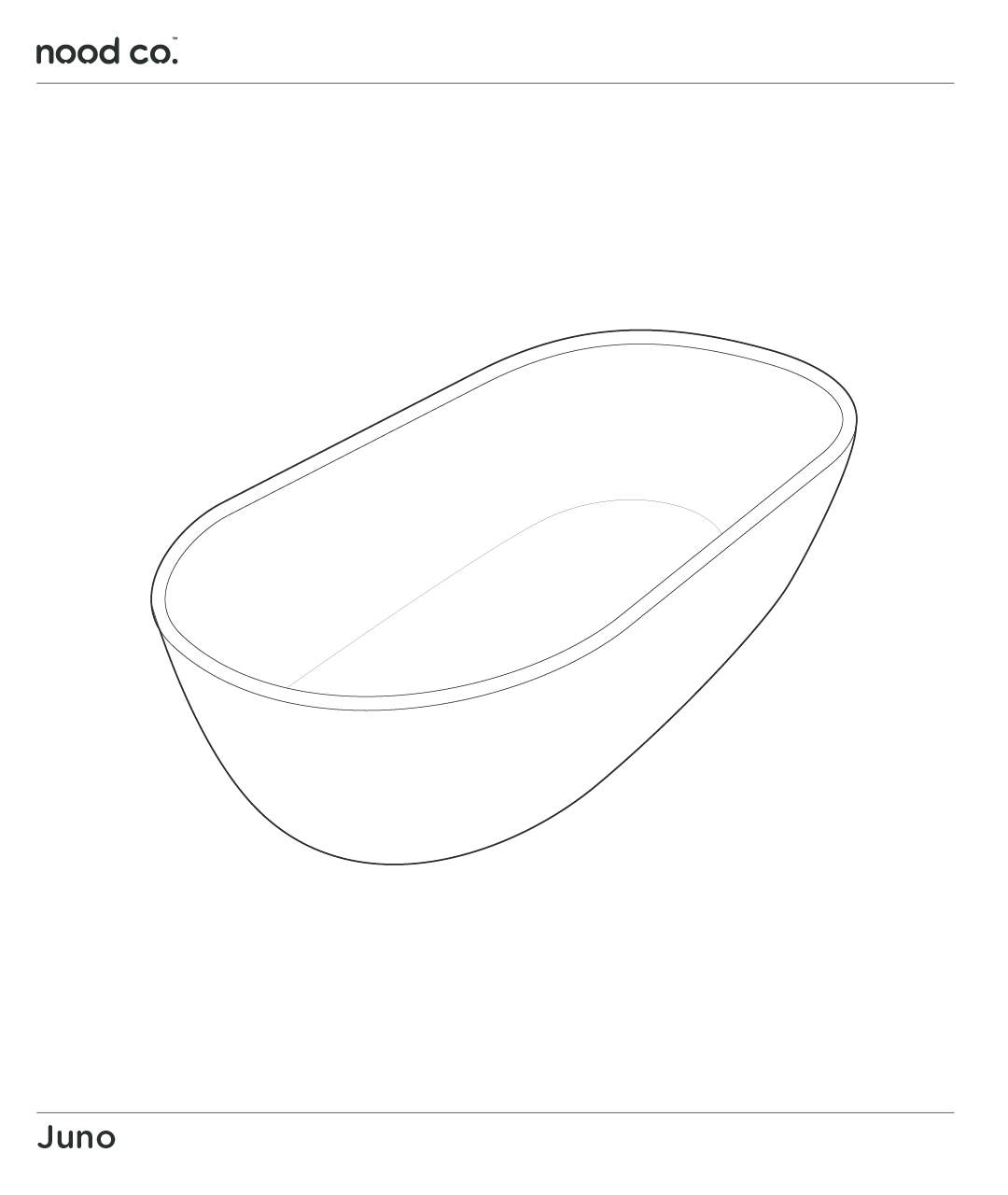 Juno Freestanding Bathtub (Rust)