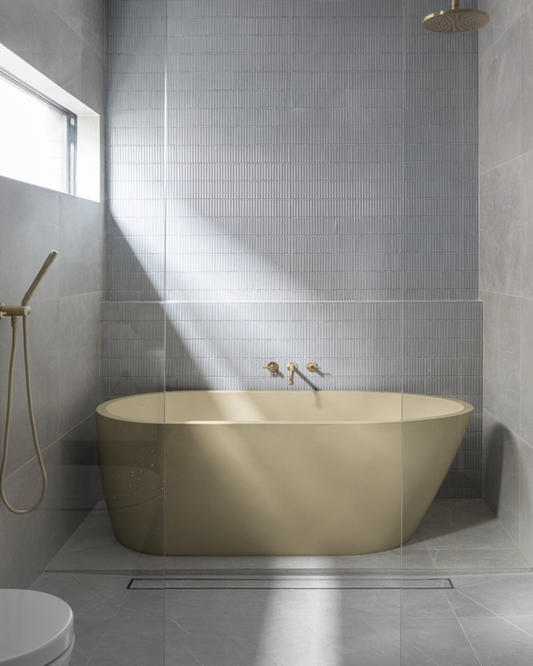 Juno Freestanding Bathtub (Sand)