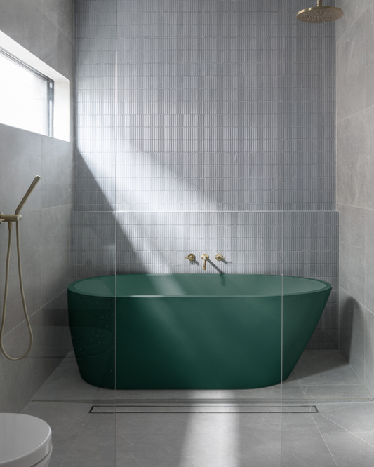 Juno Freestanding Bathtub (Teal)