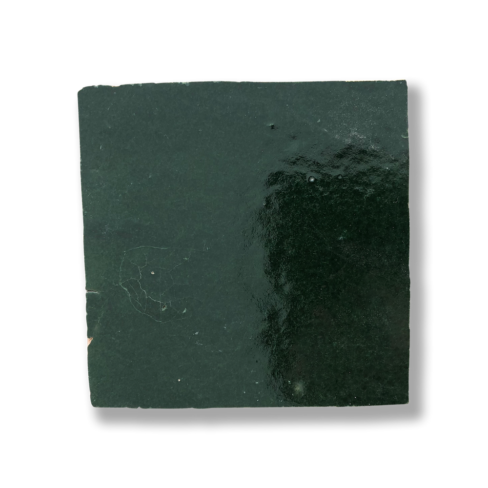 Medina Kelp Green Moroccan Zellige Square Tile
