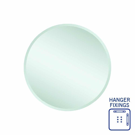 KR6060HN Round 18mm Bevel Edge Mirror