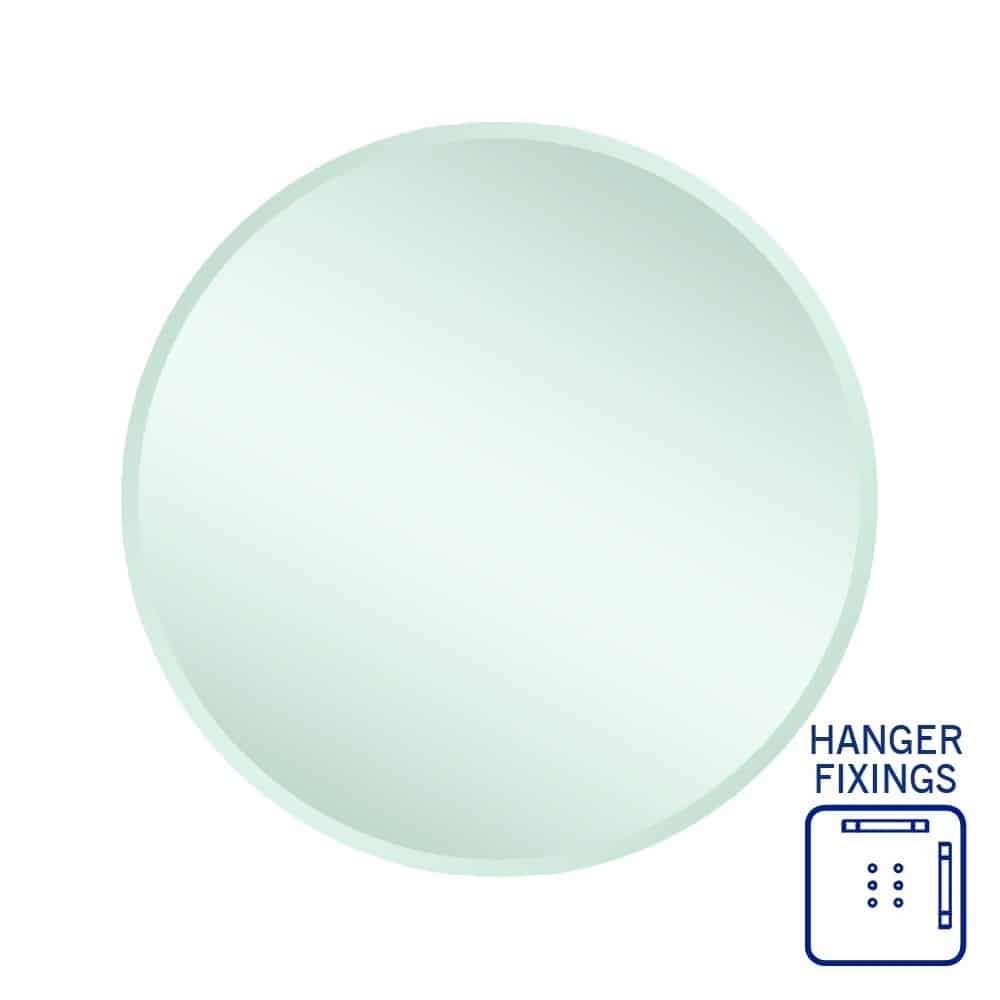 KR7070HN Round 18mm Bevel Edge Mirror