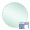 KR8080HND Round 18mm Bevel Edge Mirror with Demister