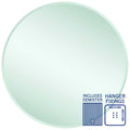 KR9090HND Round 18mm Bevel Edge Mirror with Demister
