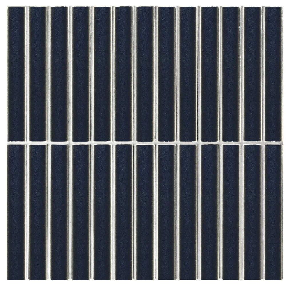 KYOTO COBALT JAPANESE LOOK KIT KAT MOSAIC TILE - Sample