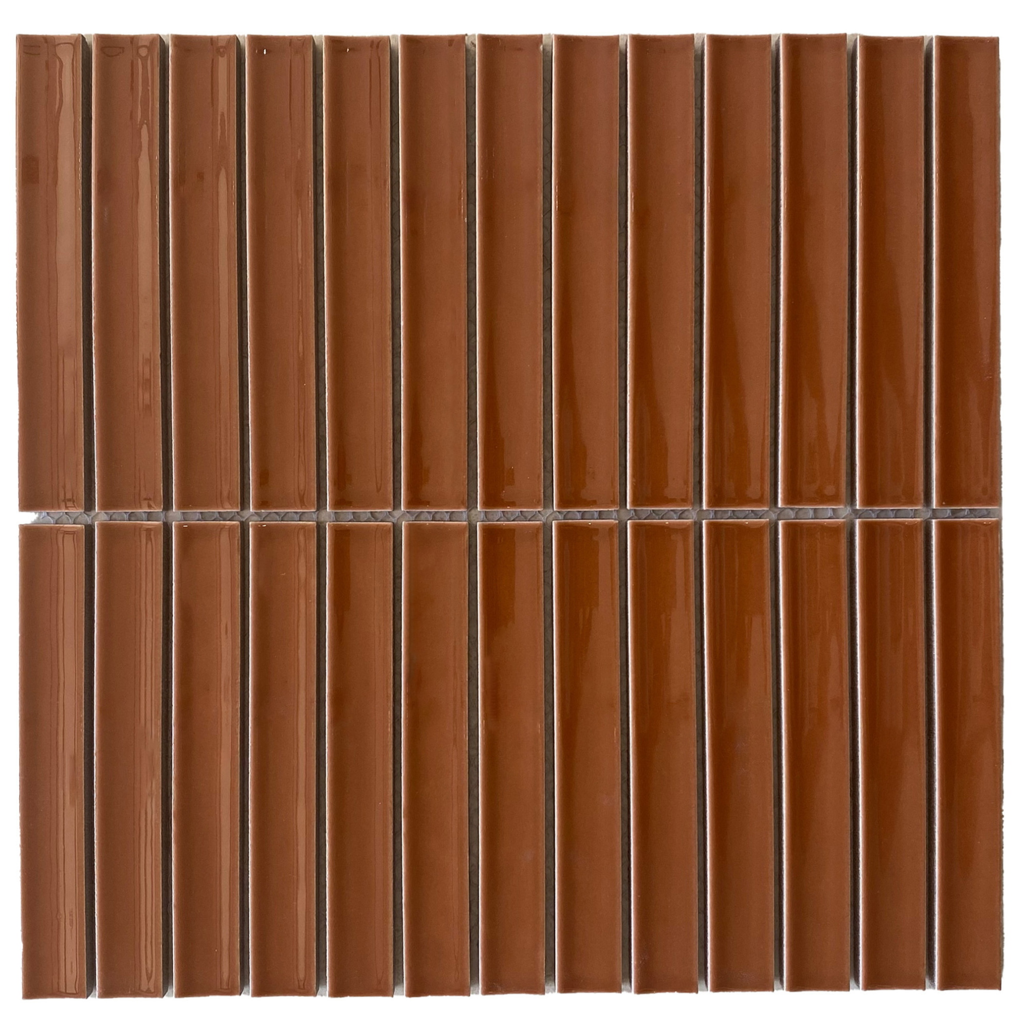 KYOTO TERRACOTTA JAPANESE LOOK KIT KAT MOSAIC TILE - Sample