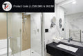 SR23M Straight Round Polished Ladder Heated Towel Rail