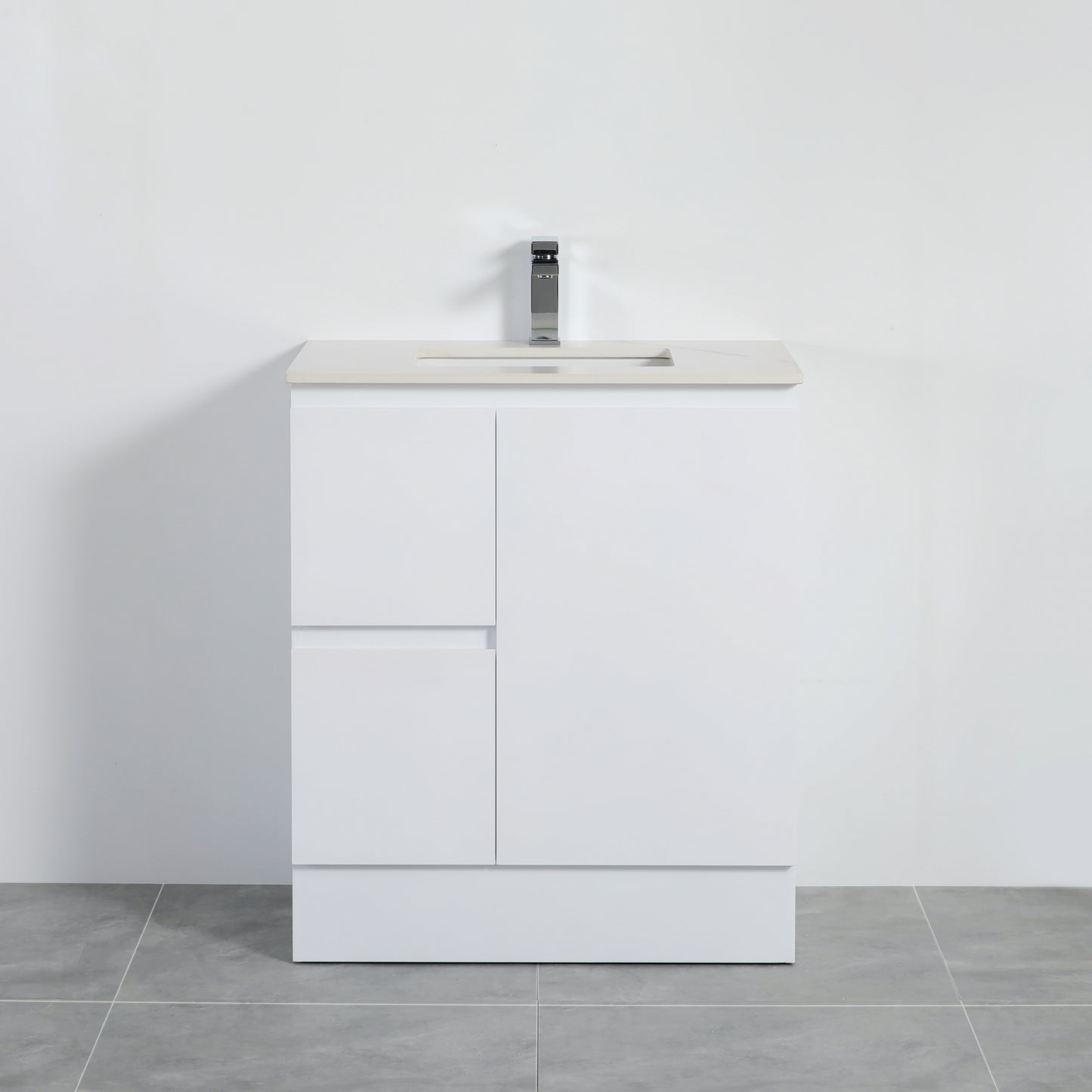 Alpha Free Standing PVC Vanity with soft closing LK-AL74LK