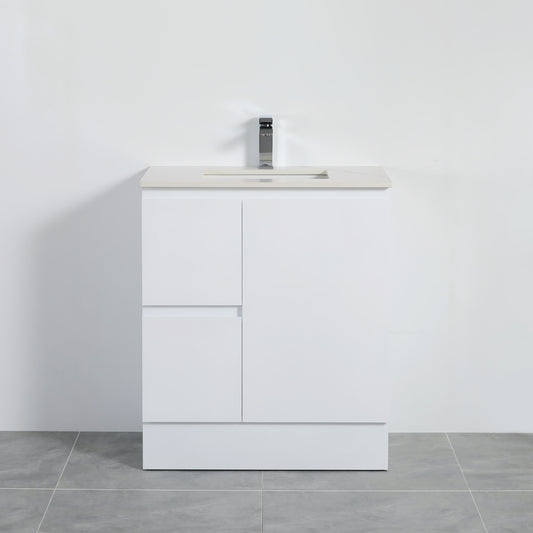 Alpha Free Standing PVC Vanity with soft closing LK-AL74LK