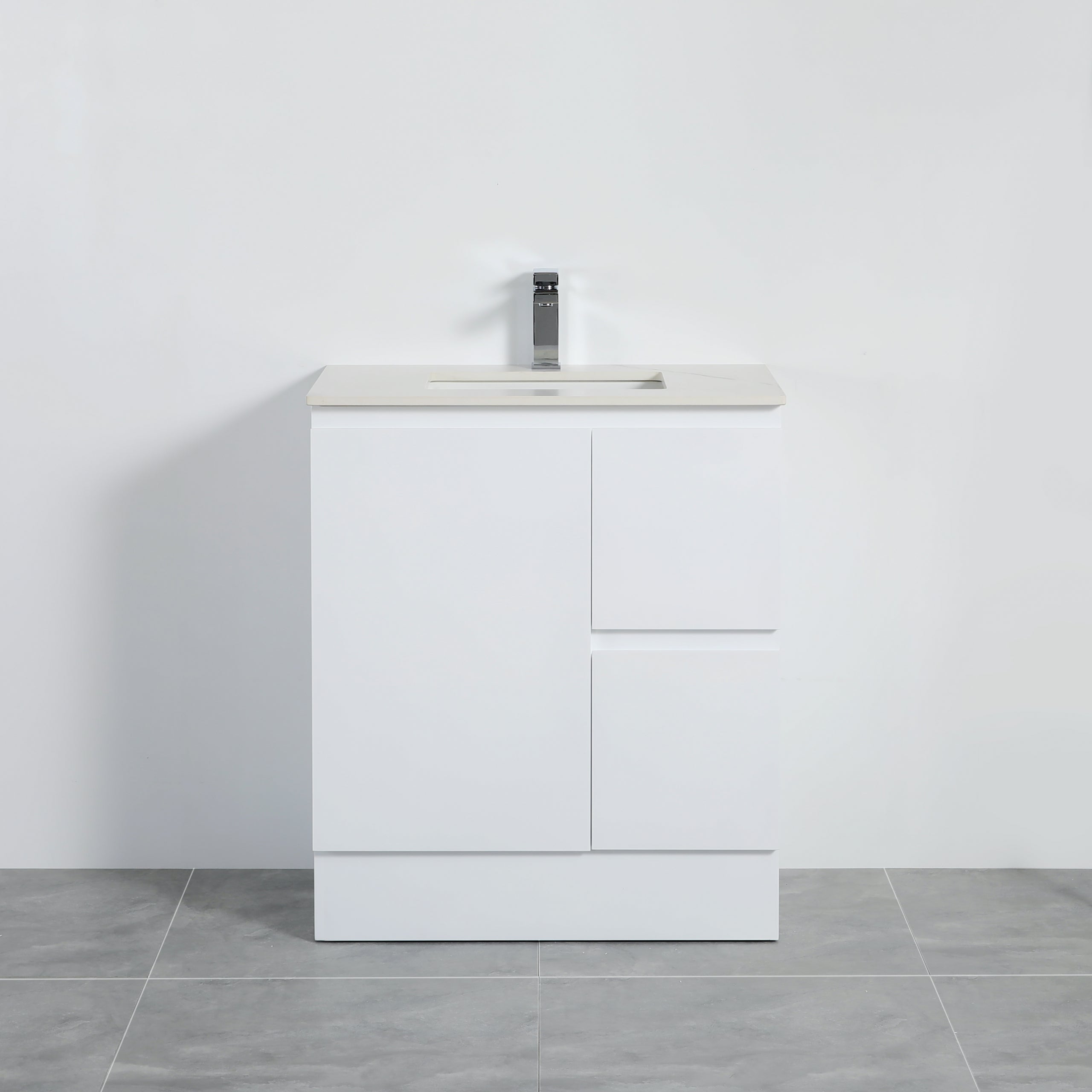Alpha Free Standing PVC Vanity with soft closing LK-AL74RK