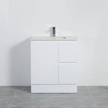 Alpha Free Standing PVC Vanity with soft closing LK-AL74RK