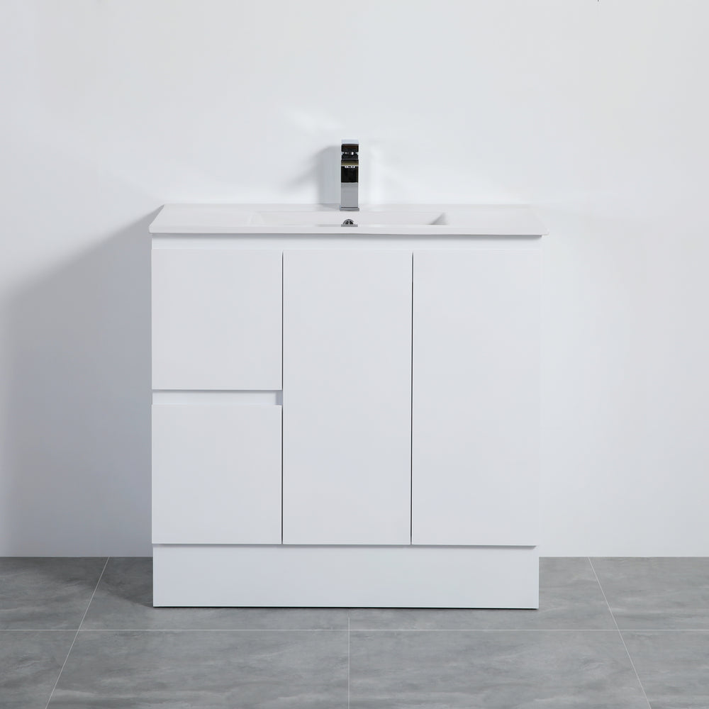 Alpha Free Standing PVC Vanity with soft closing LK-AL94LK