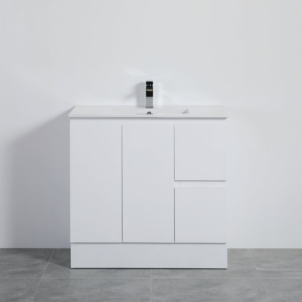 Alpha Free Standing PVC Vanity with soft closing LK-AL94RK