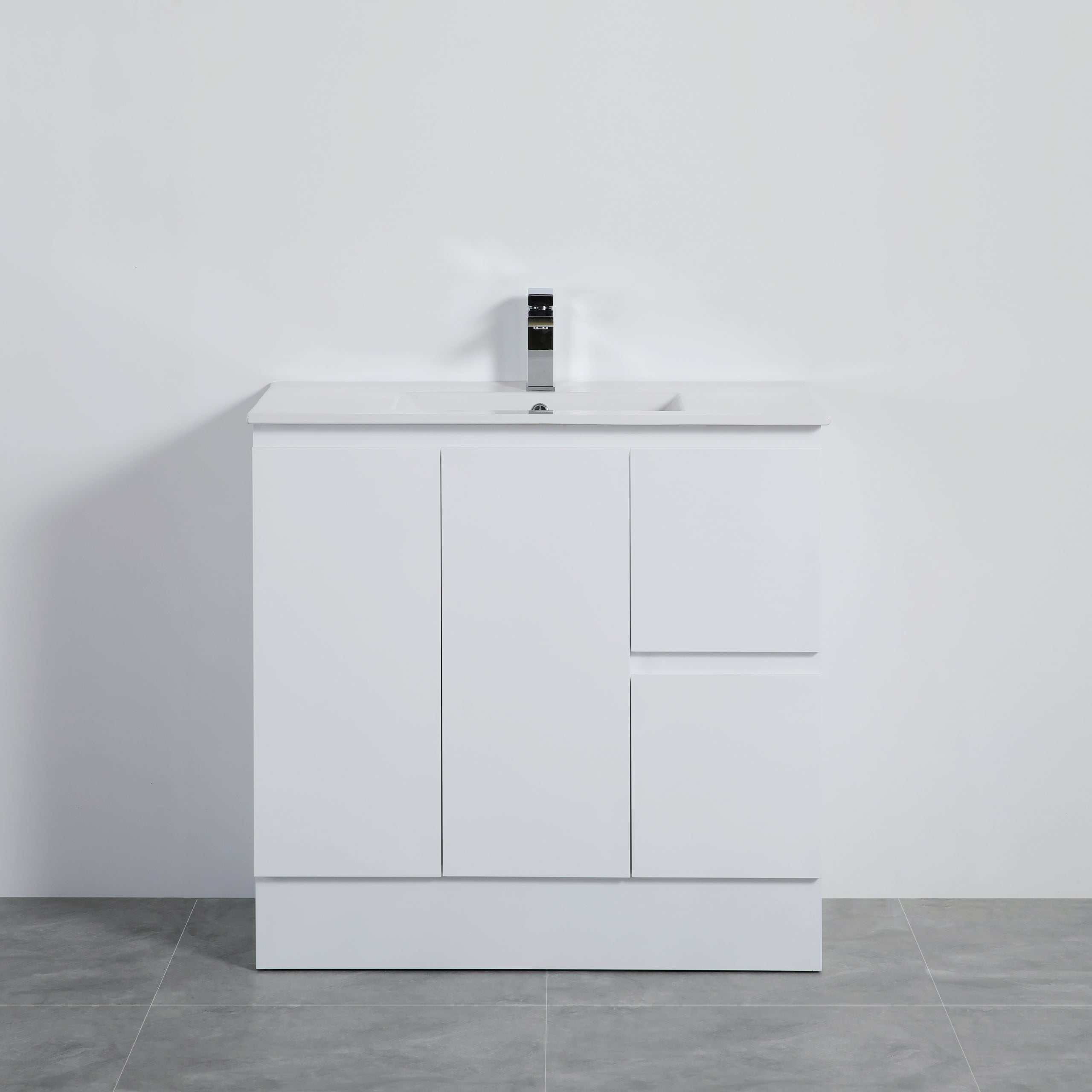 Alpha Free Standing PVC Vanity with soft closing LK-AL94RK