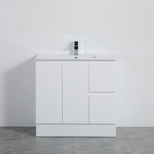 Alpha Free Standing PVC Vanity with soft closing LK-AL94RK