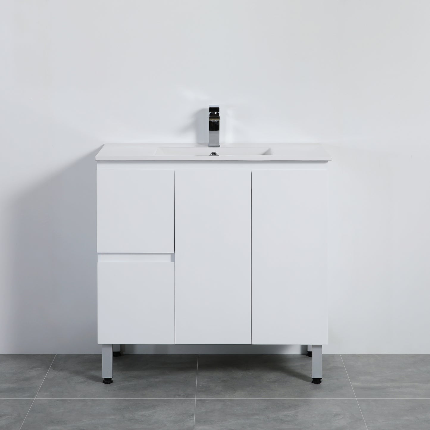 Alpha Free Standing PVC Vanity with soft closing LK-AL94LL