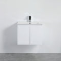Alpha Ensuite Wall Hung Vanity with soft closing LK-AL63W