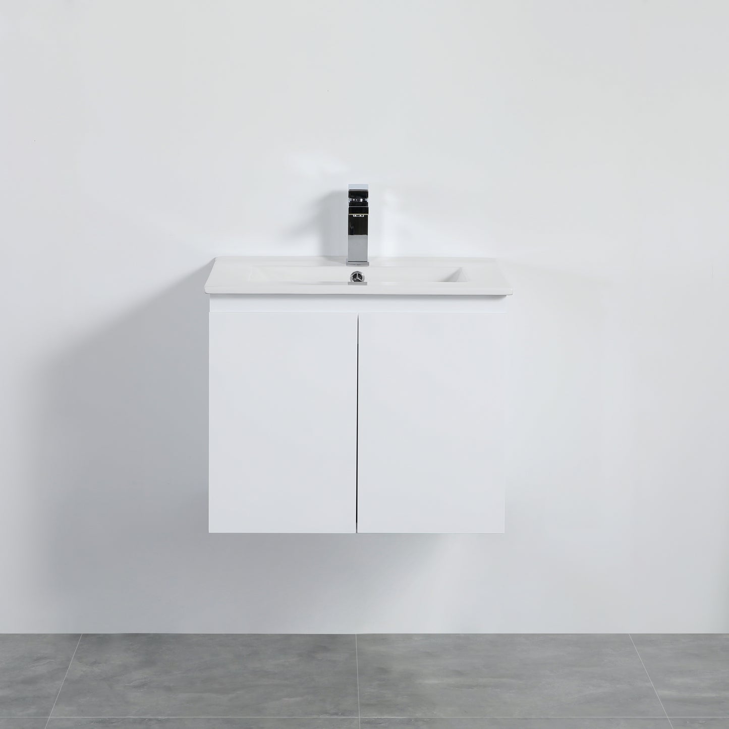 Alpha Ensuite Wall Hung Vanity with soft closing LK-AL63W