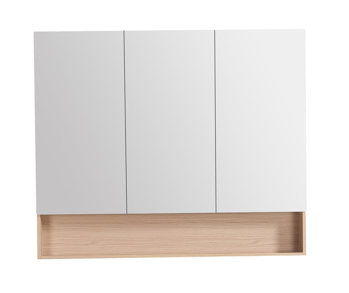 Clark Plywood Mirror Cabinet Sandy Oak Matte LK-LK-CLMC1200-SO