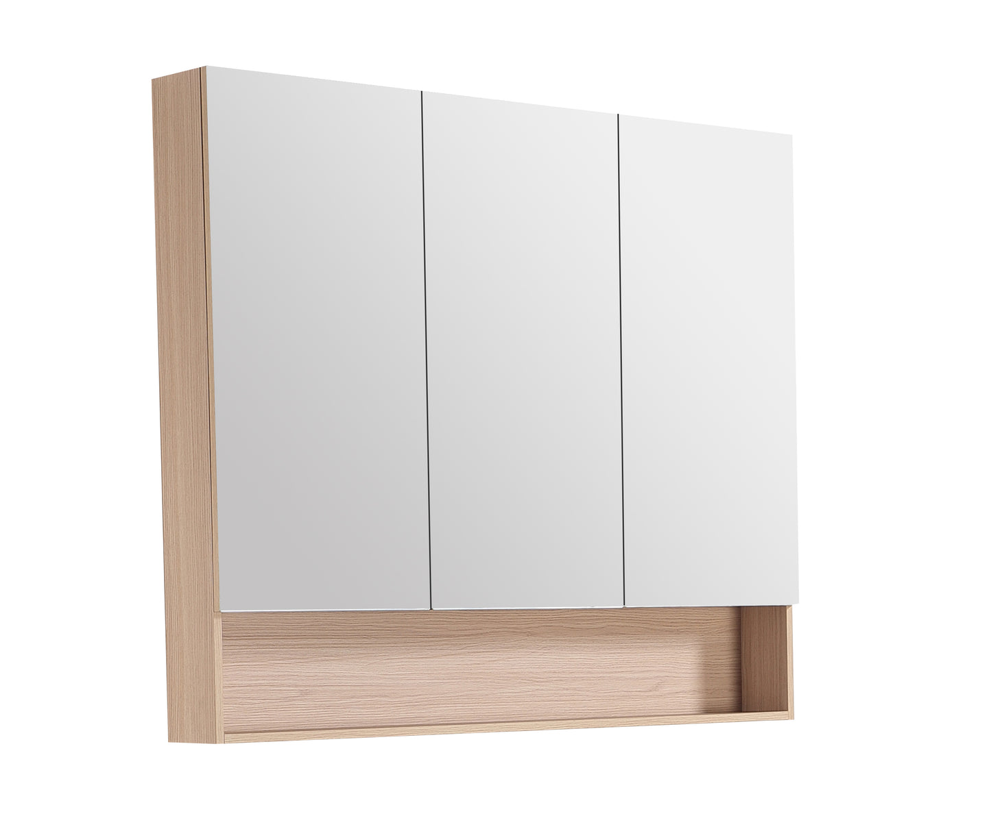 Clark Plywood Mirror Cabinet Sandy Oak Matte LK-LK-CLMC1200-SO