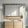 Clark Plywood Mirror Cabinet Sandy Oak Matte LK-LK-CLMC1200-SO